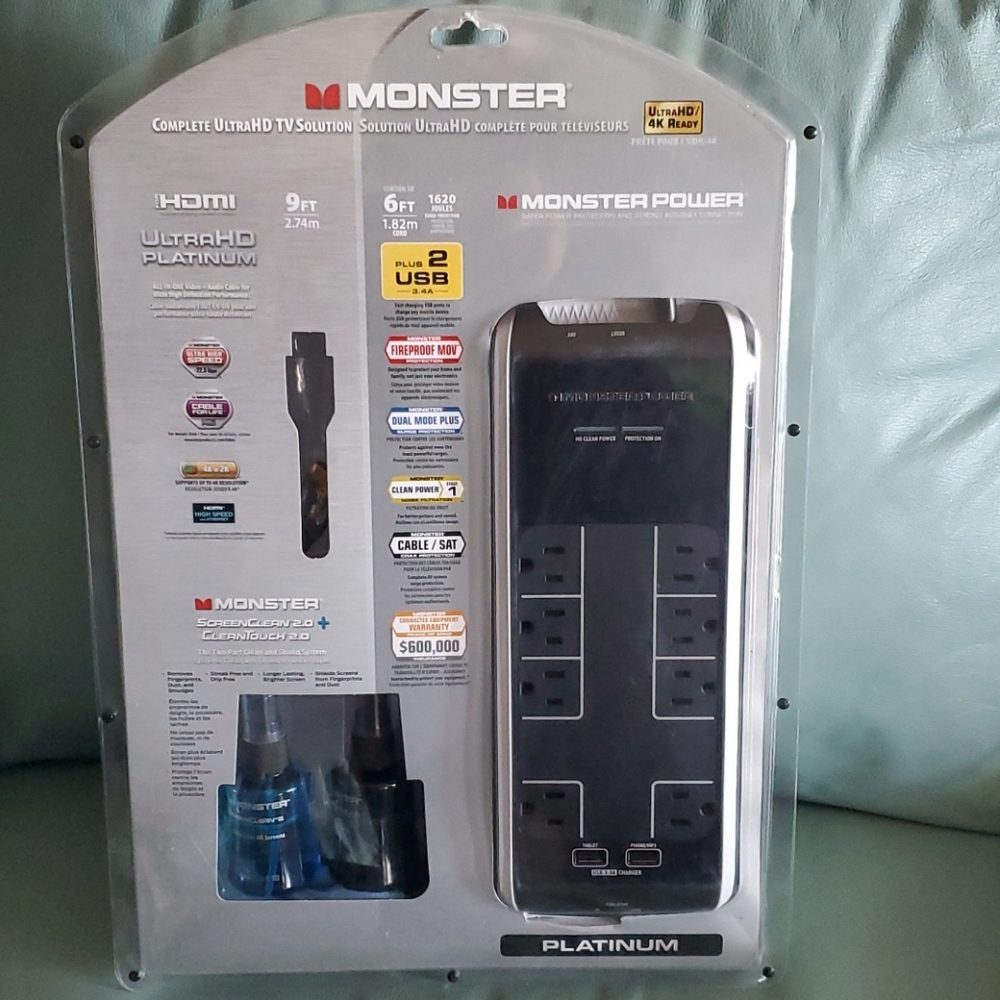 Monster ultra HD TV solution...prevents a fire 🔥